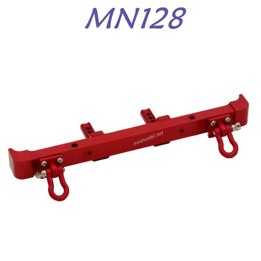 MN MODEL MN168 RC Car Upgrade part Metal Rear Protector red