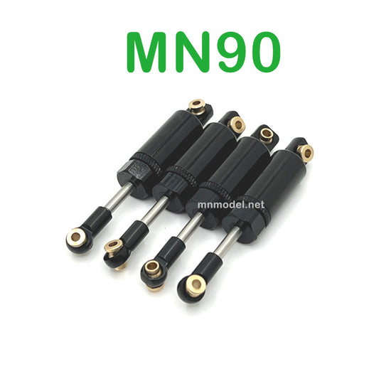 Upgrade Parts Of MN MODEL MN90 RC Car Oil Shock Absorber black