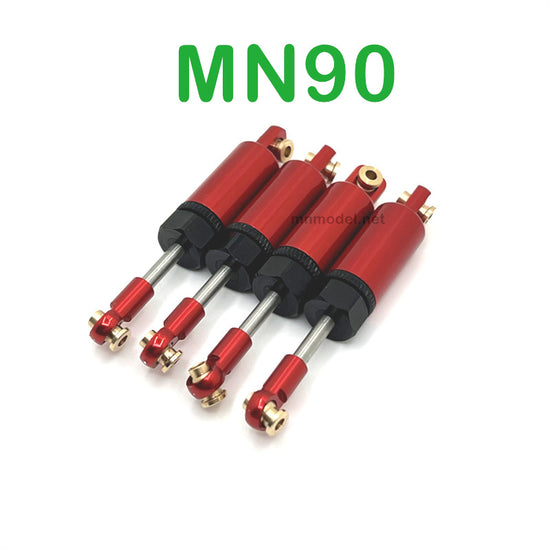 Upgrade Parts Of MN MODEL MN90 RC Car Oil Shock Absorber red