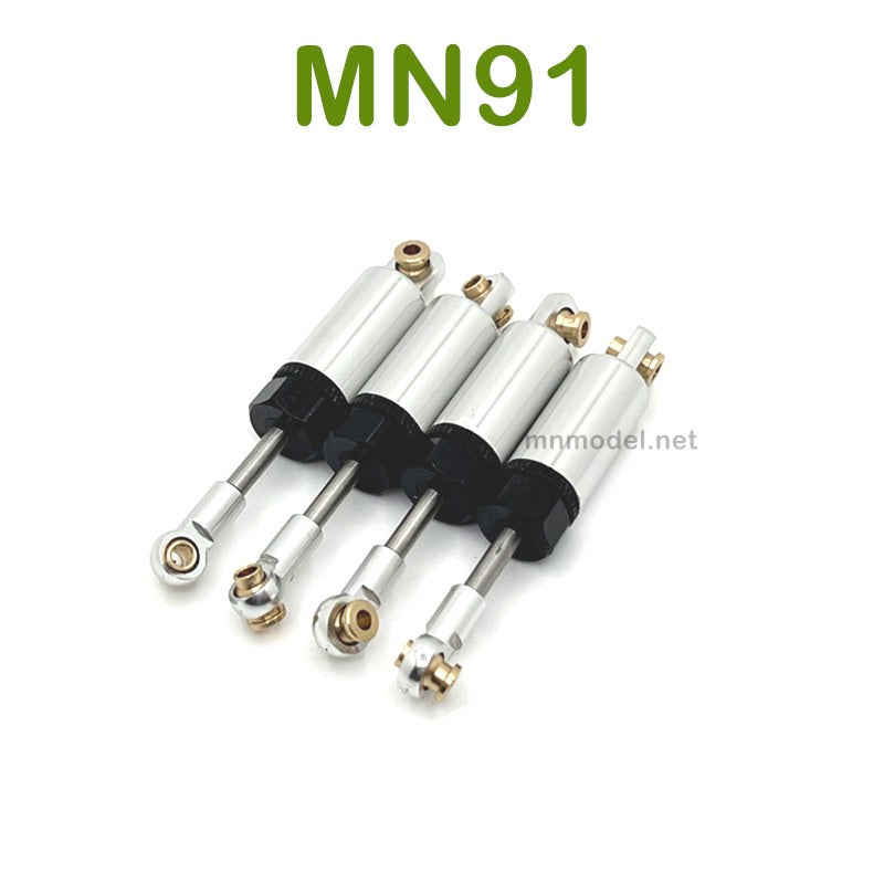 Upgrade parts For MN MODEL MN91 RC Racing Car Oil Shock Absorber silver