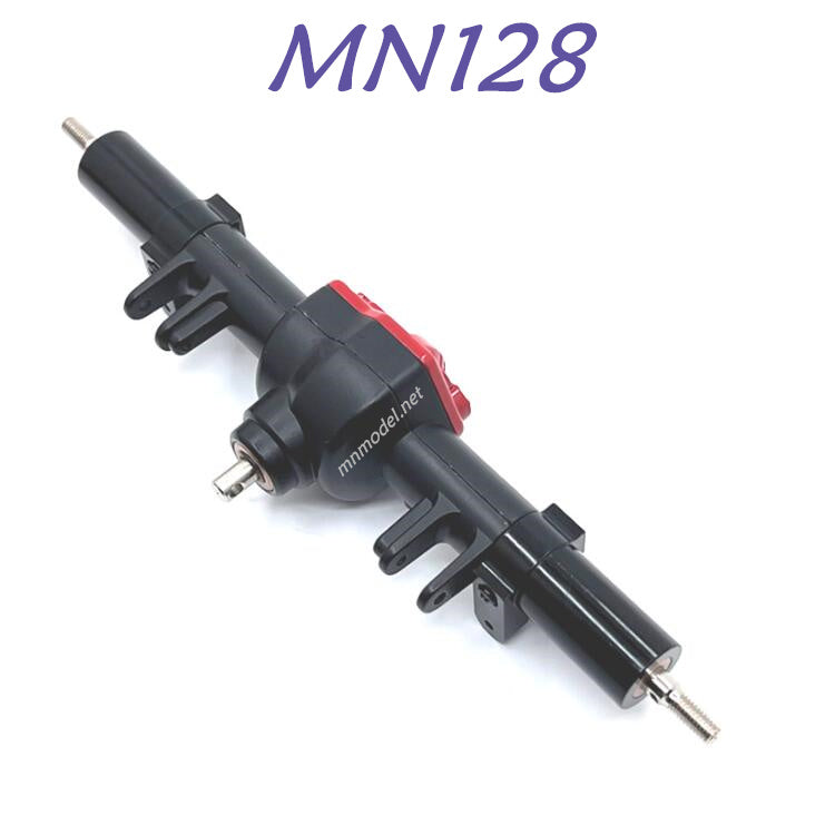 MN MODEL MN128 RC Car Upgrade part Metal Rear Axle Assembly black