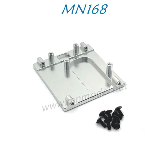 Upgrade Of MN MODEL MN168 RC Car Parts Metal Motor Mount silver