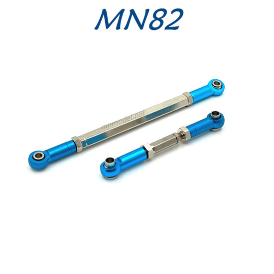 MN MODEL MN82 RC Car Upgrades Connect Rods blue