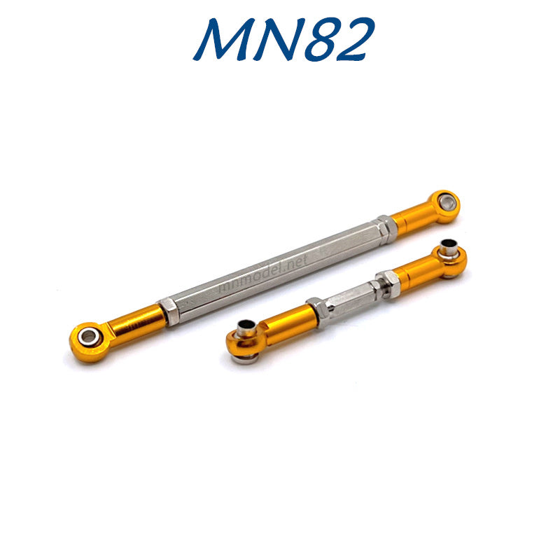 MN MODEL MN82 RC Car Upgrades Connect Rods gold