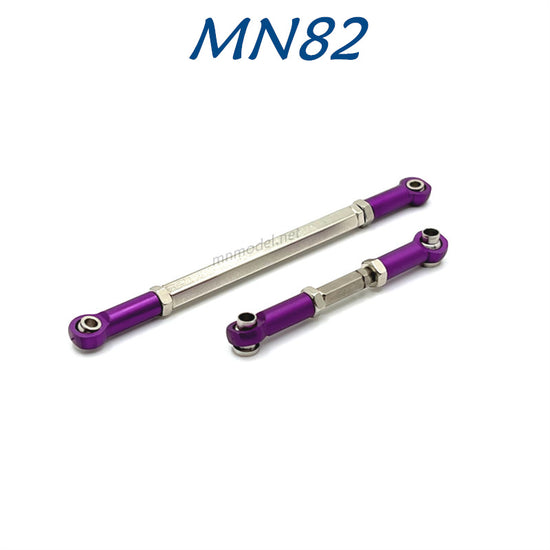 MN MODEL MN82 RC Car Upgrades Connect Rods purple