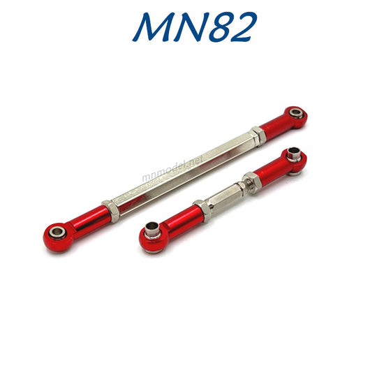 MN MODEL MN82 RC Car Upgrades Connect Rods red