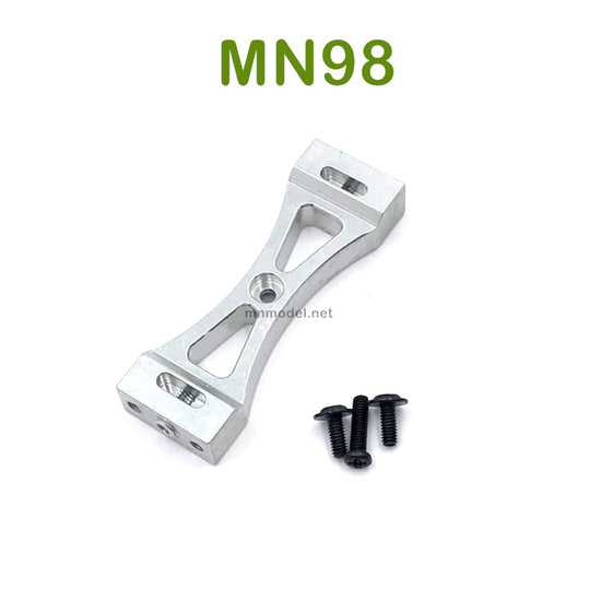 Upgrade MN MODEL MN98 RC Car parts Cross Beam silver