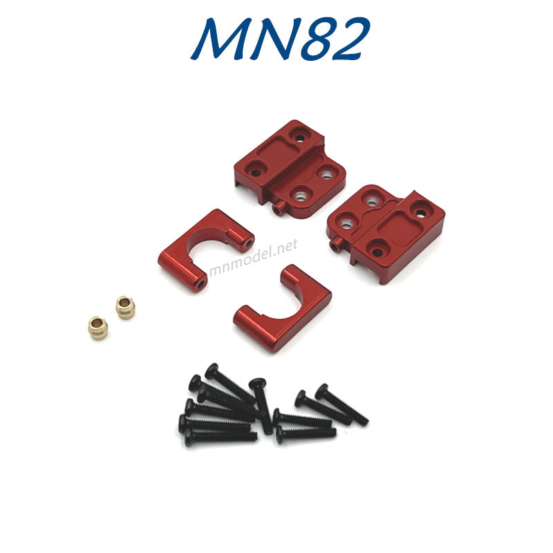 MN MODEL MN82 RC Car Upgrades Rear axle spring plate fastener red