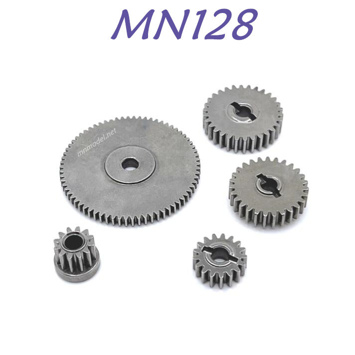 MN MODEL MN128 RC Car Upgrade part Central and rear wave box gear