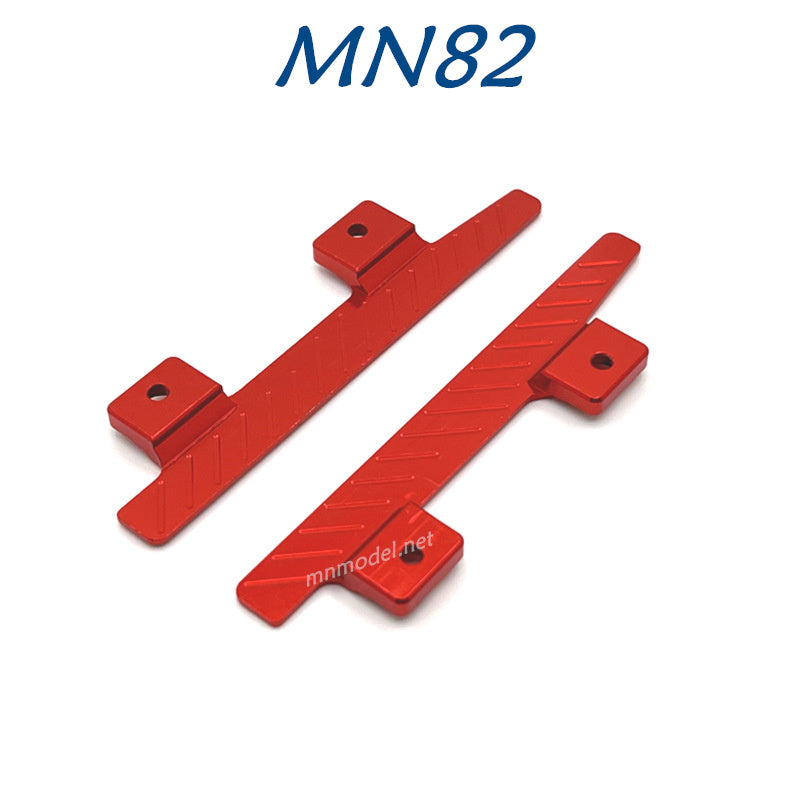 MN MODEL MN82 RC Car Upgrades Left and right pedal red