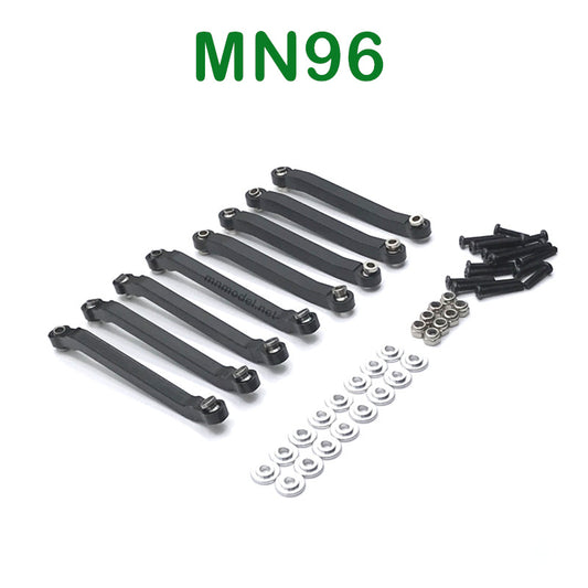 Upgrade parts of MN MODEL MN96 RC Car Fixing Connect Rod black