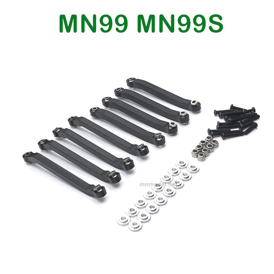 Upgrades Parts of MN MODEL MN99 MN99S RC Car Fixing Connect Rod black