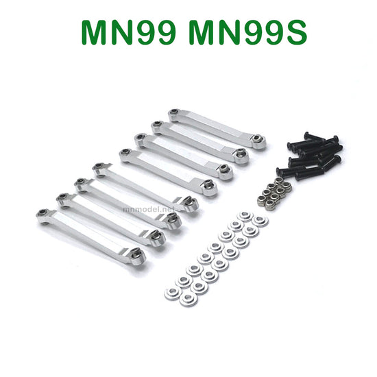 Upgrades Parts of MN MODEL MN99 MN99S RC Car Fixing Connect Rod silver