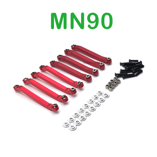 Upgrade Parts Of MN MODEL MN90 RC Car Fixing Connect Rod red