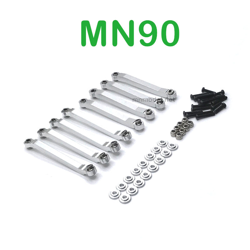 Upgrade Parts Of MN MODEL MN90 RC Car Fixing Connect Rod silver