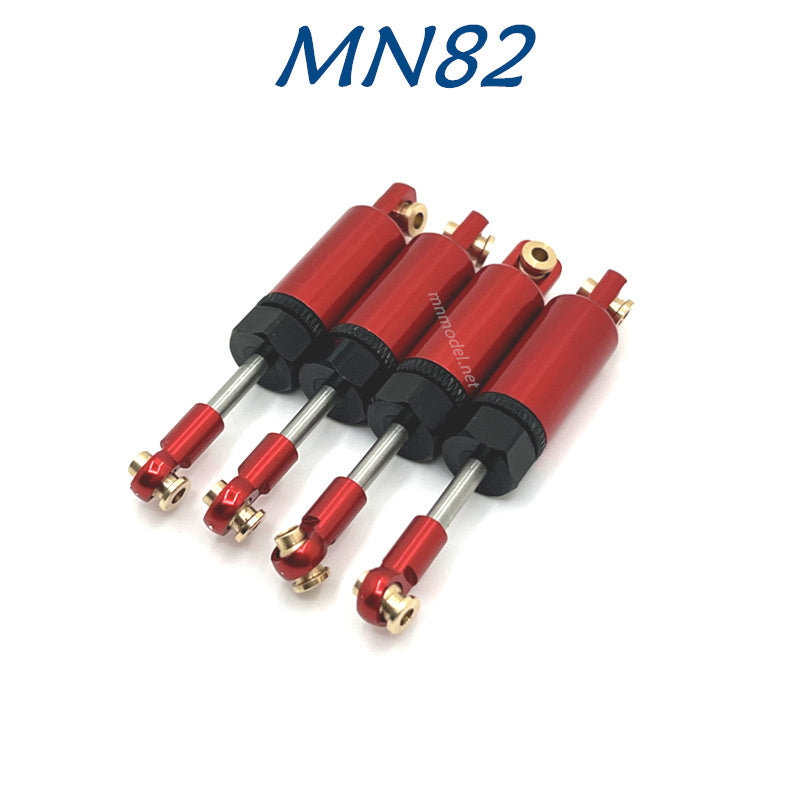 MN MODEL MN82 RC Car Upgrades Oil Shock red