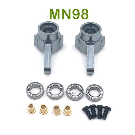 Upgrade MN MODEL MN98 RC Car parts Front Axle Assembly and Connect Rods