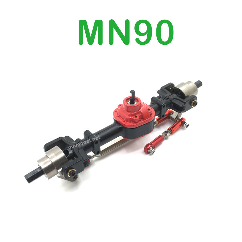 MN MODEL MN90 RC Car Upgrade Parts Metal Front Axle Assembly black