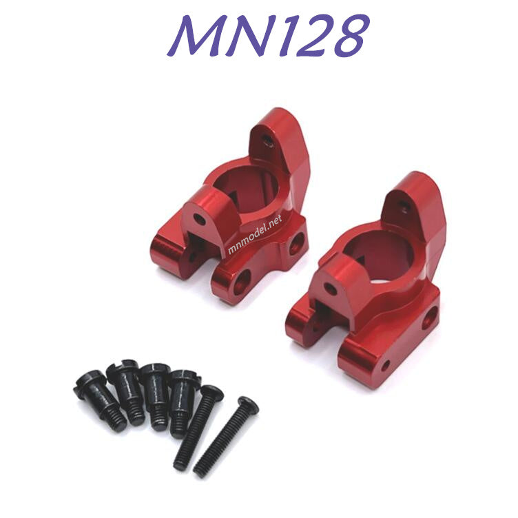 MN MODEL MN128 RC Car Upgrade part Metal Front C-Tpy Seat red