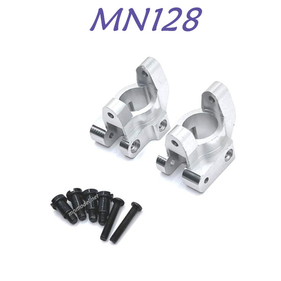 MN MODEL MN128 RC Car Upgrade part Metal Front C-Tpy Seat silver