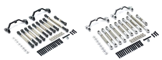 Upgrade MN MODEL MN98 RC Car parts Connect Rods and Fixing Seat