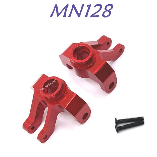 MN MODEL MN128 RC Car Upgrade part Metal Front Steering Cup red