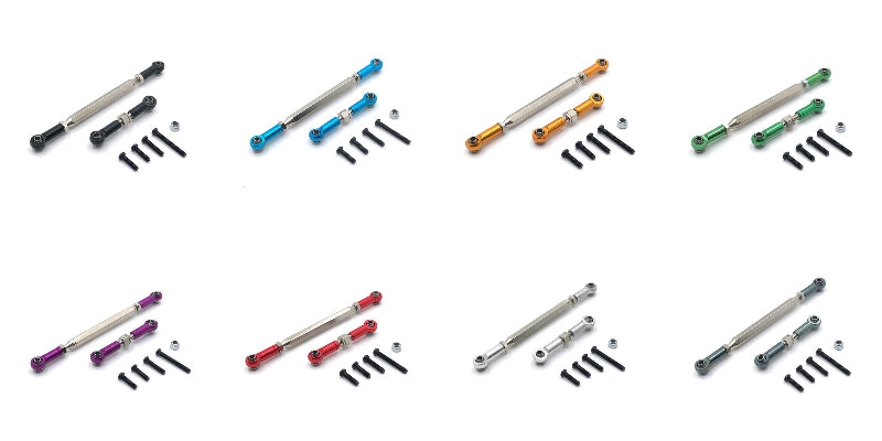 Upgrade MN MODEL MN98 RC Car parts Steering and Servo Connect Rods