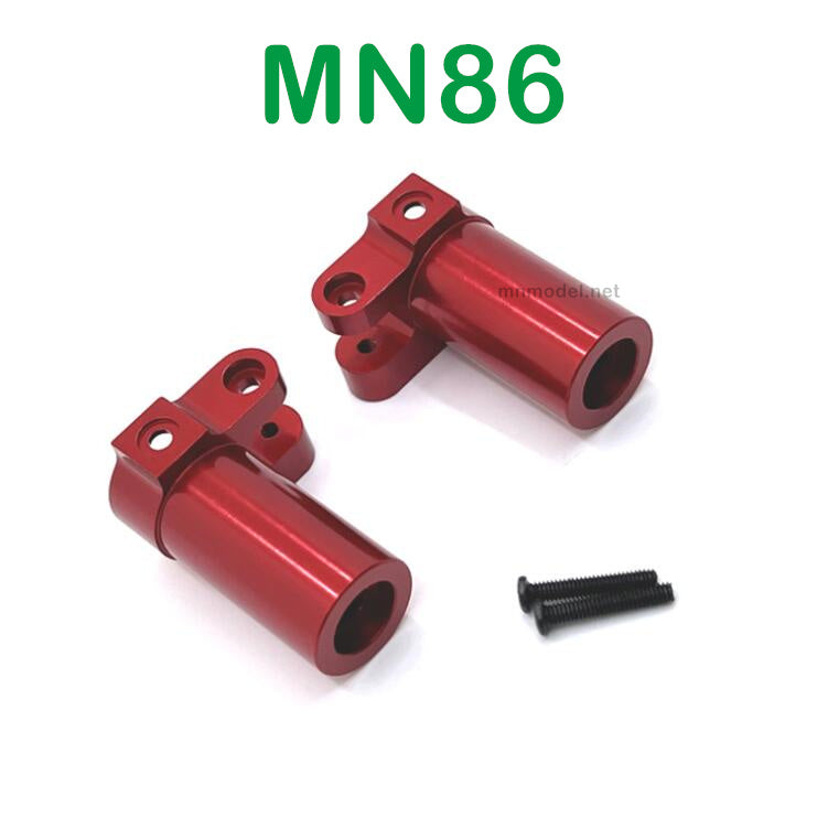 MN MODEL MN86 RC Car Upgrade parts Rear Axle Cup red