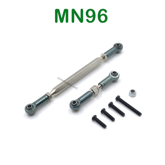 Upgrade parts of MN MODEL MN96 RC Car Steering and Servo Connect Rods titanium