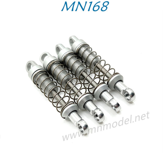 MN MODEL MN168 RC Car Parts Upgrade Shock Metal Version silver