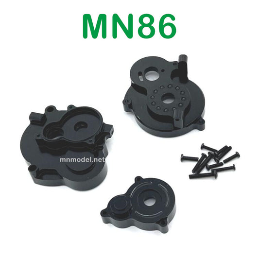 MN MODEL MN86 RC Car Upgrade parts Motor Gear Cover black