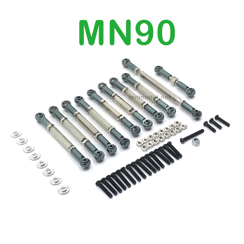 Upgrade Parts Of MN MODEL MN90 RC Car Connect Rods Titanium