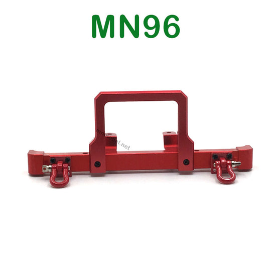 Upgrade parts of MN MODEL MN96 RC Car Front Protect Guard red