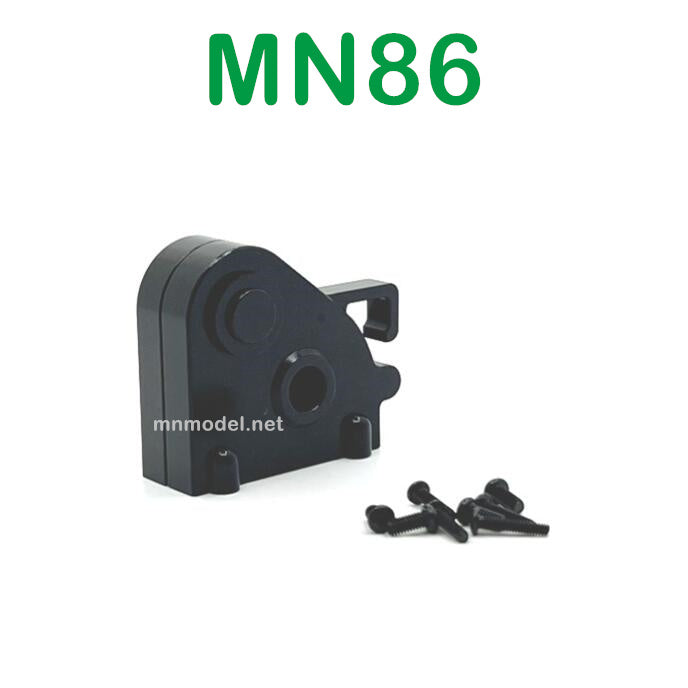 MN MODEL MN86 RC Car Upgrade parts Metal Central Gearbox Cover black