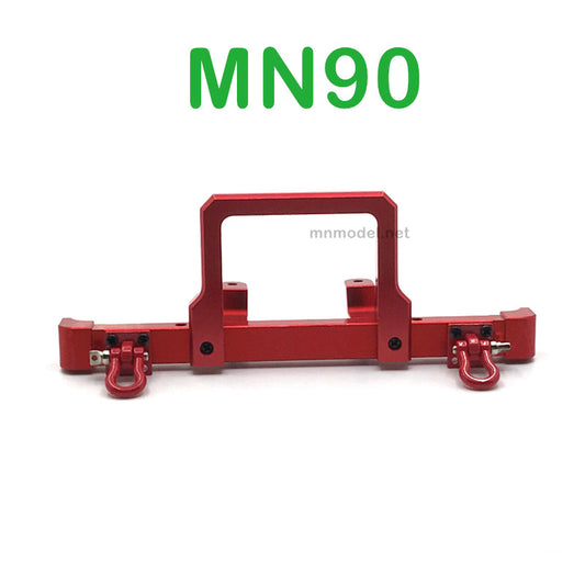 Upgrade Parts Of MN MODEL MN90 RC Car Front Protect Guard red