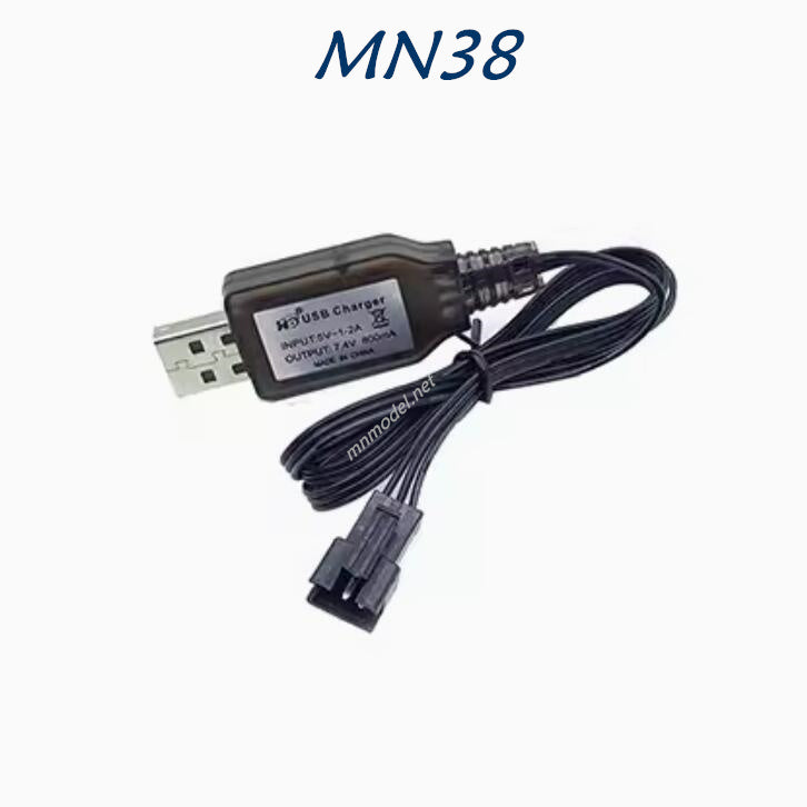 MN MODEL MN38 RC Car Original part USB Charger