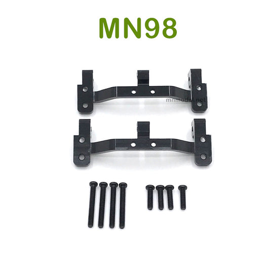 Upgrade MN MODEL MN98 RC Car parts Metal Connect Rod Seat black