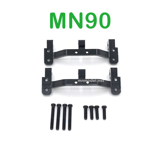 Upgrade Parts Of MN MODEL MN90 RC Car Metal Connect Rod Seat black