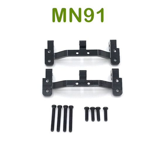 Upgrade parts For MN MODEL MN91 RC Racing Car Metal Connect Rod Seat black