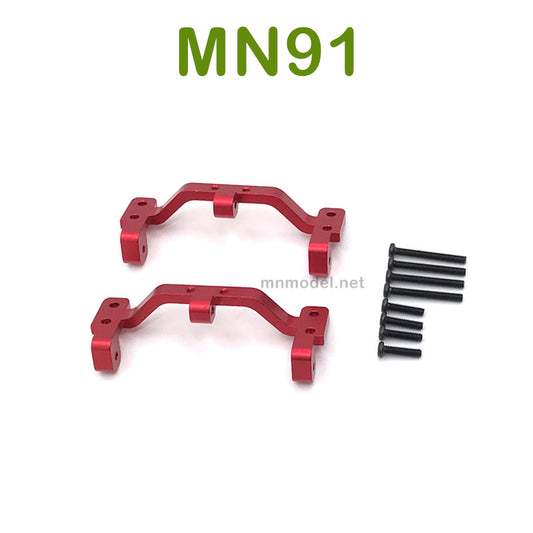 Upgrade parts For MN MODEL MN91 RC Racing Car Metal Connect Rod Seat red