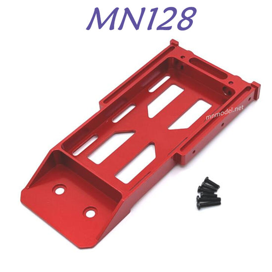 MN MODEL MN128 RC Car Upgrade part Metal Metal Battery Fixing Holder red