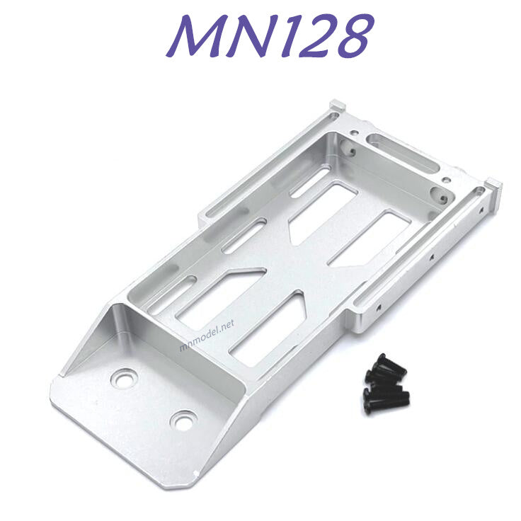 MN MODEL MN128 RC Car Upgrade part Metal Metal Battery Fixing Holder silver