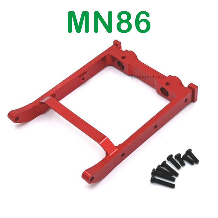 MN MODEL MN86 RC Car Upgrade parts Front Protector Fixing Frame red