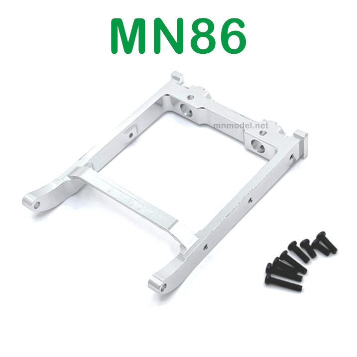 MN MODEL MN86 RC Car Upgrade parts Front Protector Fixing Frame silver