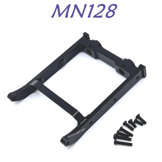 MN MODEL MN128 RC Car Upgrade part Metal Front Protector Fixing Frame black