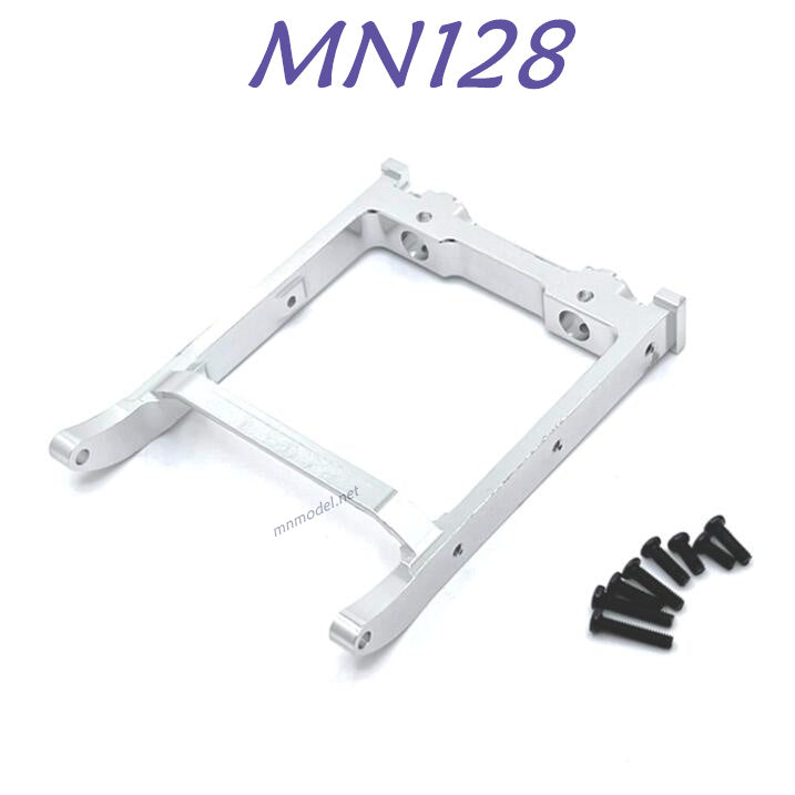 MN MODEL MN128 RC Car Upgrade part Metal Front Protector Fixing Frame silver