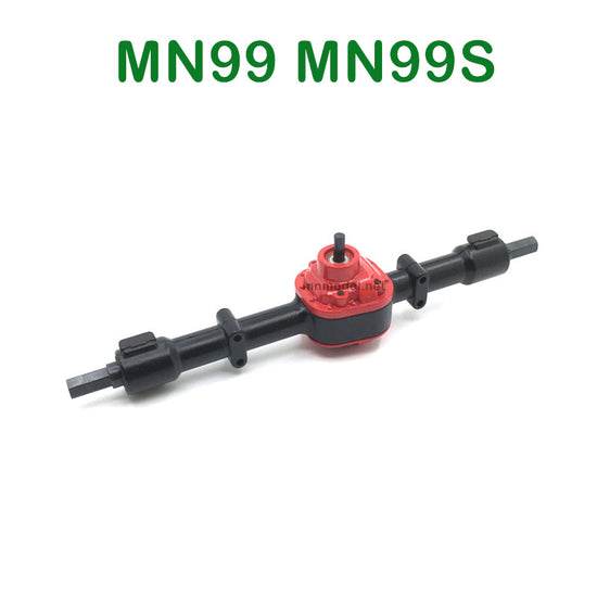 MN MODEL MN99 MN99S RC Car Upgrades Parts Metal Rear Axle Assembly black