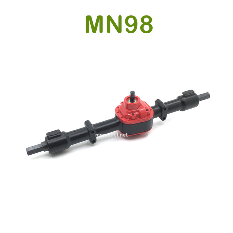 Upgrade MN MODEL MN98 RC Car parts Metal Rear Axle Assembly black