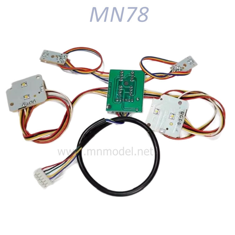 Original of MN MODEL MN78 1/12 RC Car parts LED Board