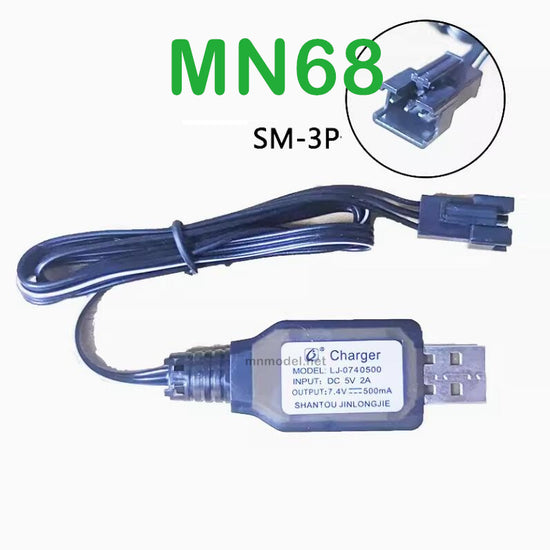 Original Parts Of MN MODEL MN68 RC Car USB Charger SM-3P